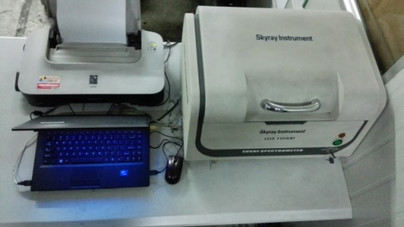Coating measurement equipment used for quality verification